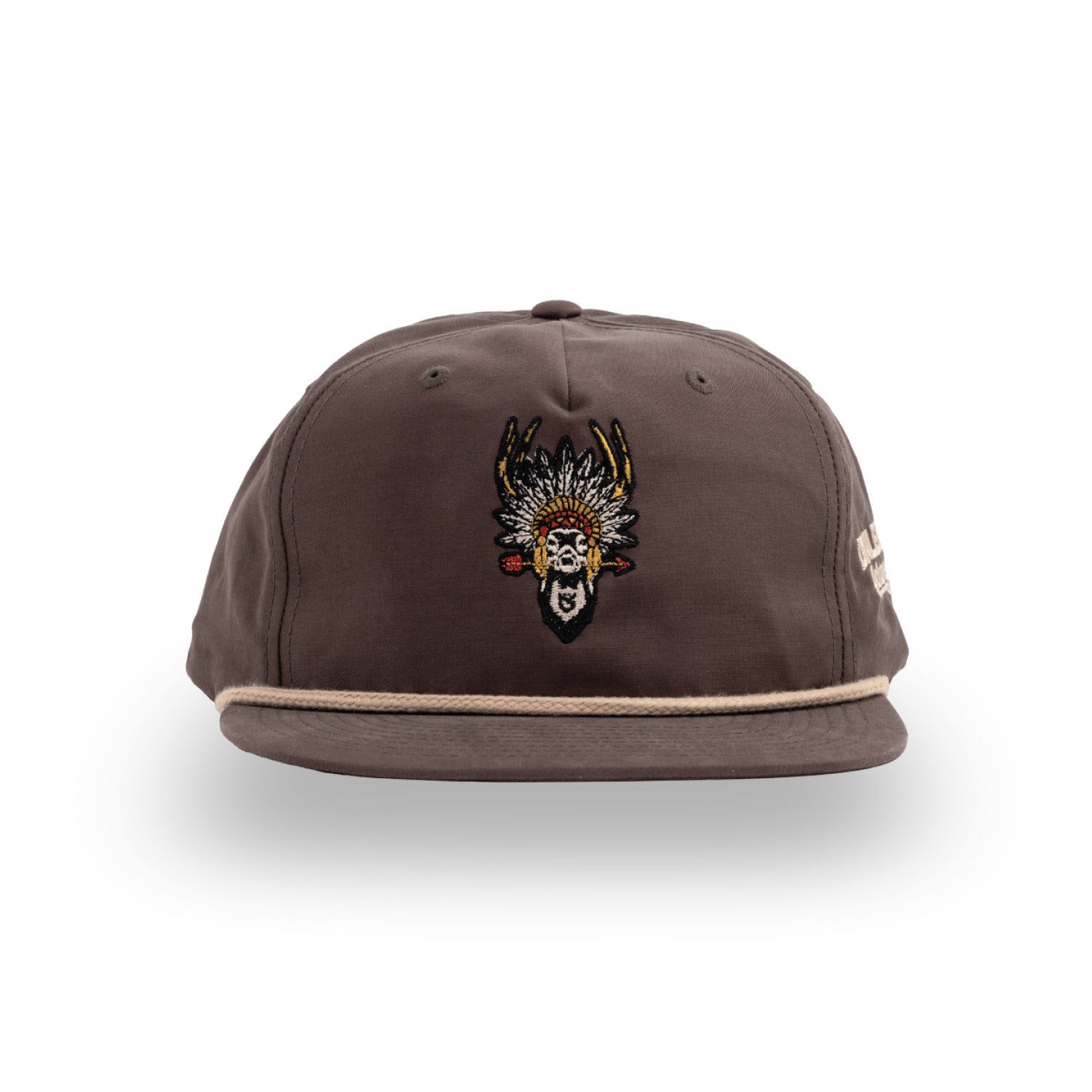 Chief Buck Rope Snapback Hat