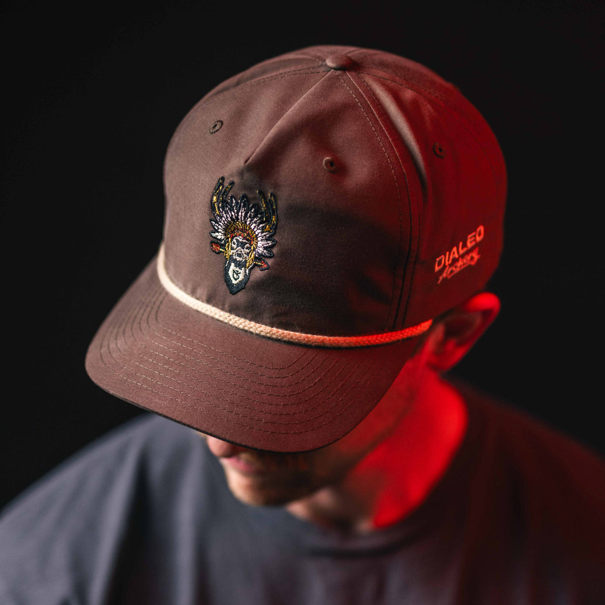 Chief Buck Rope Snapback Hat