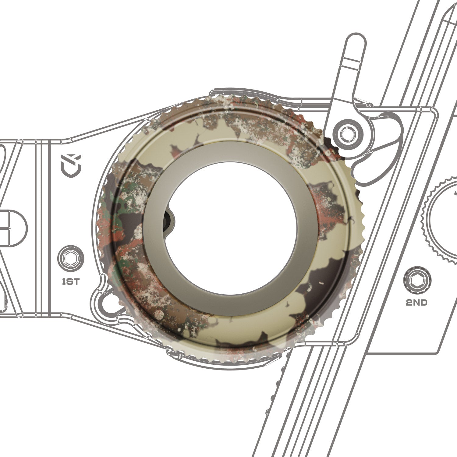 PRÜF VOID™ Dial Wheel - First Lite Specter