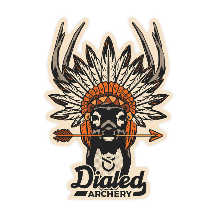 Chief Buck Sticker