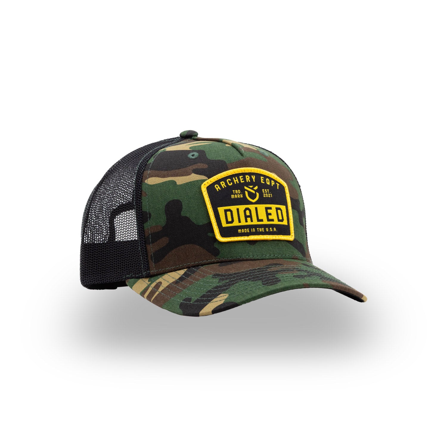 #color_Woodland Camo - Badge Hat