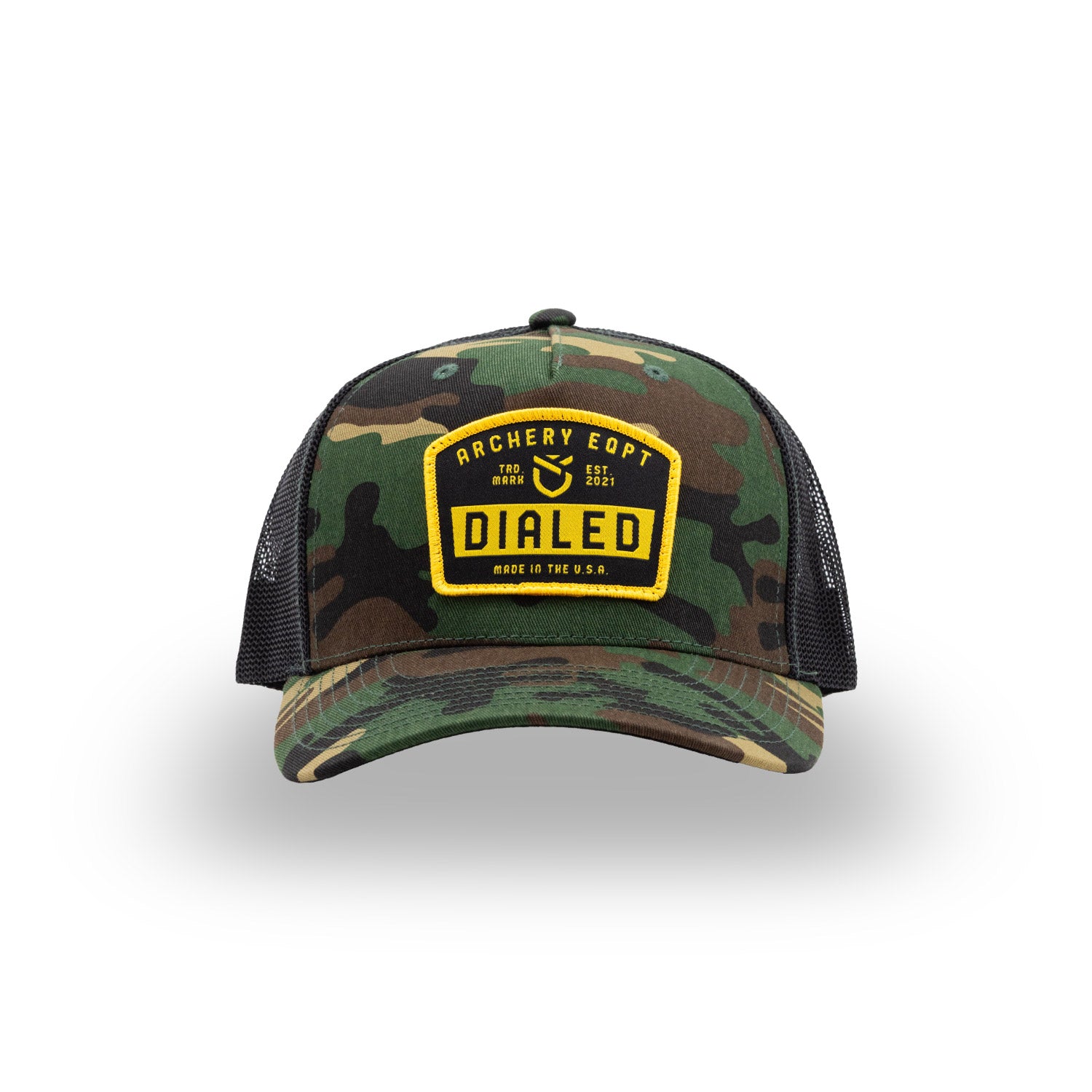 #color_Woodland Camo - Badge Hat