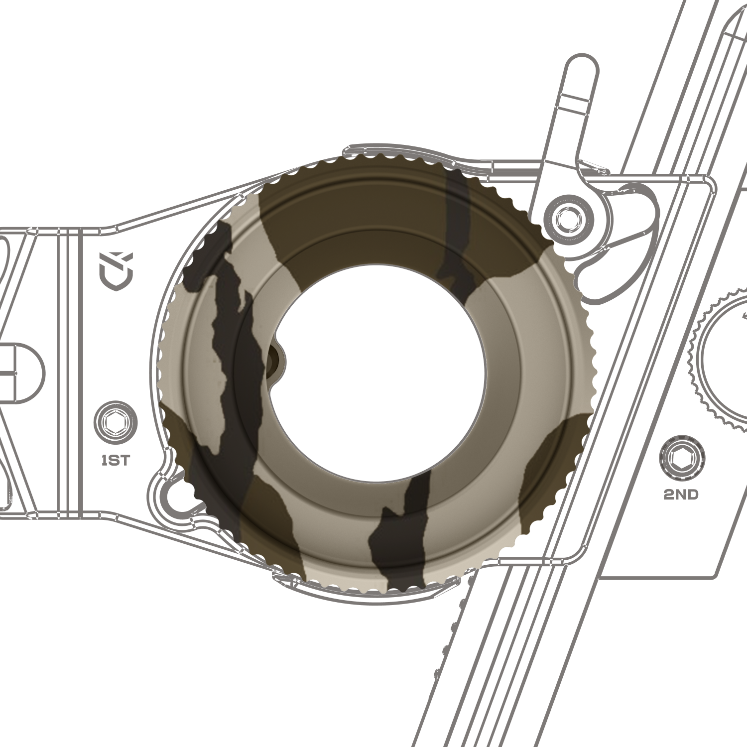 PRÜF VOID™ Dial Wheel - Mossy Oak® Bottomland