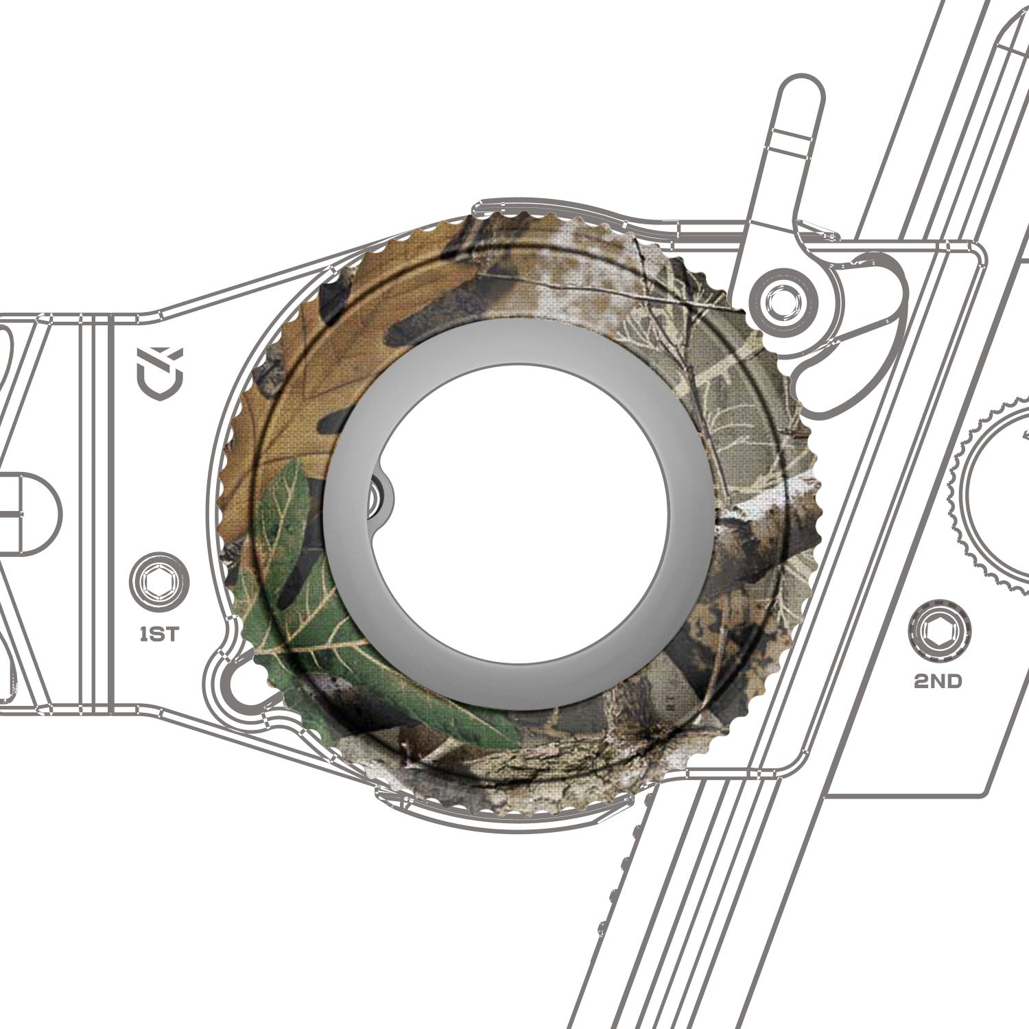 PRÜF VOID™ Dial Wheel - Realtree EDGE