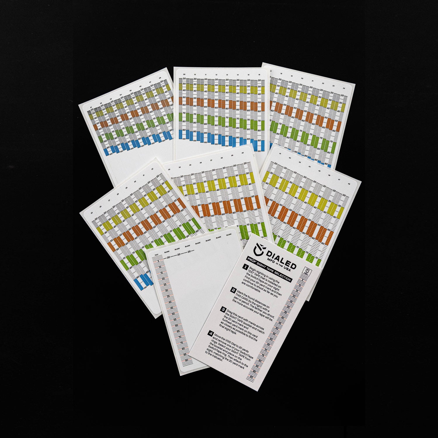 sight-tape-booklet for Free Printable Archery Sight Tapes Sight Tape Booklet for Free Printable Archery Sight Tapes