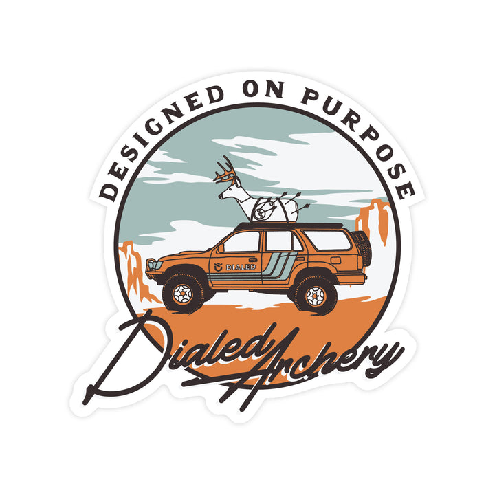 DeerRunner Desert Sticker