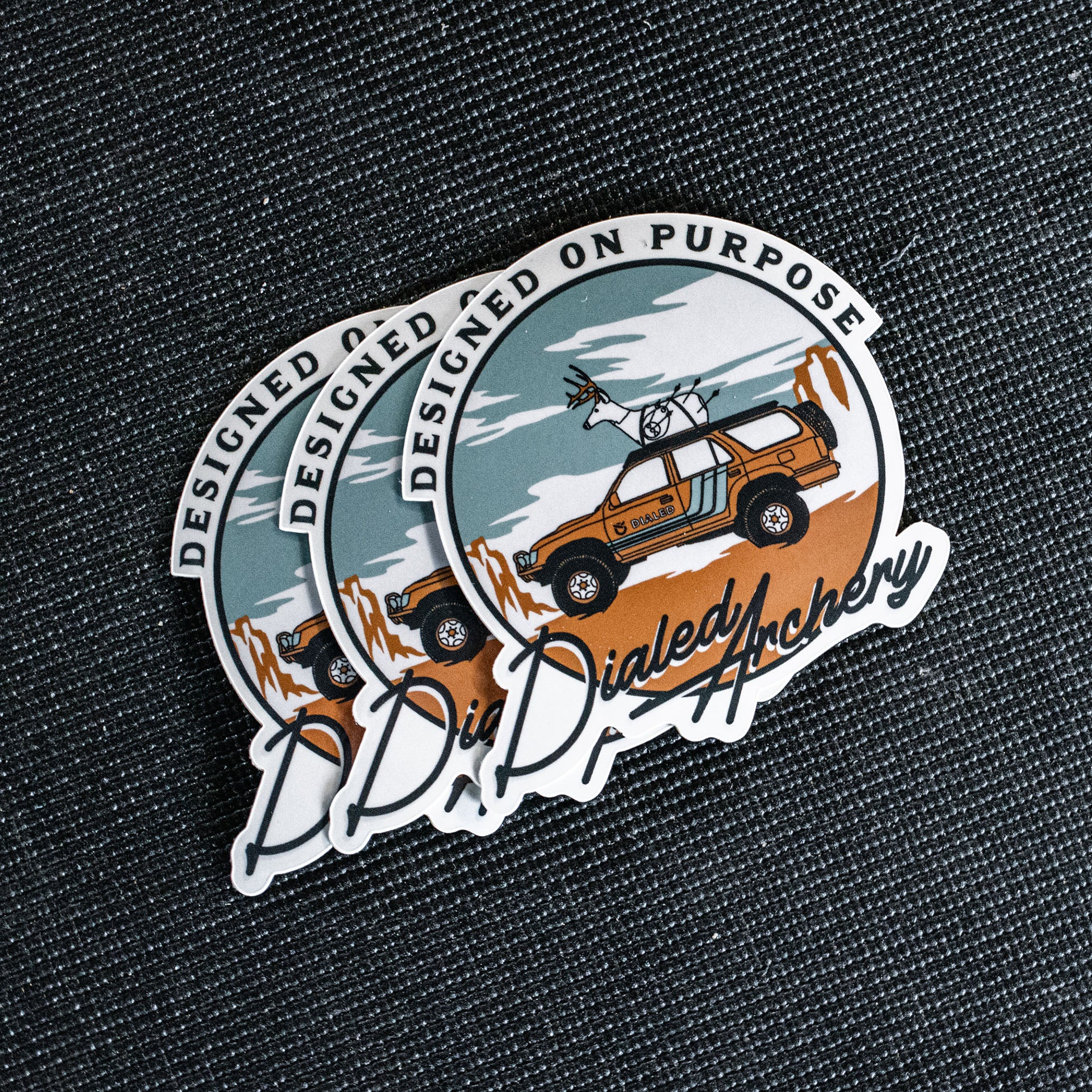 DeerRunner Desert Sticker