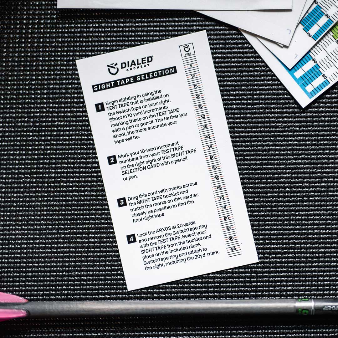 sight-tape-booklet for Free Printable Archery Sight Tapes Sight Tape Booklet for Free Printable Archery Sight Tapes